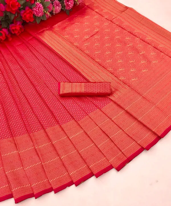 Pink_Embellished_Banarasi_Jacquard_Saree_(Pink)